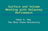 Surface and Volume Meshing with Delaunay Refinement