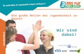Die große Aktion der Jugendarbeit in Bayern