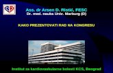 Ass. dr Arsen D. Ristić, FESC Dr. med. nauka Univ. Marburg (D)