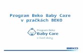 Program Beko Baby Care  v pračkách BEKO