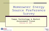 Homeowner Energy Source Preference Survey