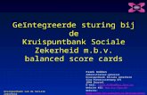 Geïntegreerde sturing bij de Kruispuntbank Sociale Zekerheid m.b.v. balanced score cards