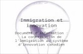 Immigration et innovation