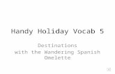 Handy Holiday Vocab 5