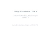 Energy Modulation in LINAC 4