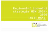 Regionální inovační strategie MSK 2014-2020 (RIS 3  MSK)