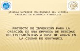 ESCUELA SUPERIOR POLITECNICA DEL LITORAL FACULTAD DE ECONOMÍA Y NEGOCIOS