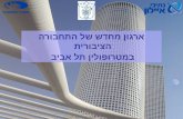ארגון מחדש של התחבורה הציבורית  במטרופולין תל אביב