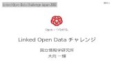 Linked Open Data チャレンジ