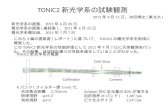 TONIC2 新光学系の試験観測