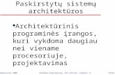 Paskirstytų sistemų architektūros
