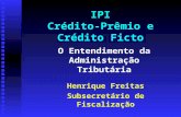 IPI Crédito-Prêmio e Crédito Ficto