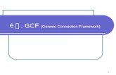 6 장 . GCF  (Generic Connection Framework)