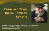 Francisco Taxes no IES Terra de  Soneira