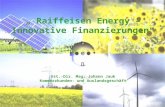„ Raiffeisen Energy – Innovative Finanzierungen“