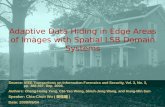 Adaptive Data Hiding in Edge Areas of Images with Spatial LSB Domain Systems