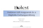 Határon túli magyarok és a Digitális Esélyegyenlőség