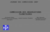 COMMISSION DES OBSERVATIONS PLANETAIRES