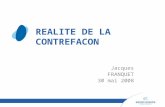 REALITE DE LA CONTREFACON