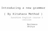 Introducing a new grammar ( By  Kitahara  Method )