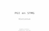 PGI en STMG