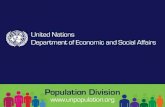 Les  travaux  de la Division  de la population des Nations  Unies : passé,  présent  et avenir