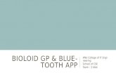 BIOLOID GP & BLUETOOTH App