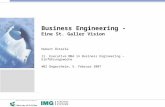 Business Engineering -  Eine St. Galler Vision