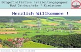 Bürgerinitiative Freileitungsgegner  Bad Gandersheim / Kreiensen