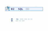 SQL  명령문의 종류와 사용 방법