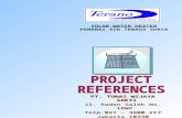 PROJECT REFERENCES