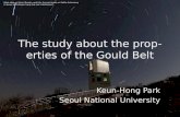The study about the properties of the Gould Belt