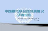 Model United Nations in China