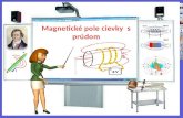 Magnetické pole  cievky   s   prúdom