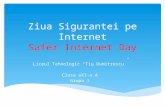 Ziua Sigurantei pe  Internet Safer Internet Day