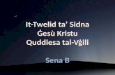 It-Twelid ta’ Sidna Ġesù Kristu Quddiesa tal-Vġili Sena B