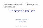 Renteformler Kjeld  Tyllesen PEØ, CBS