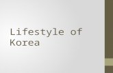 Lifestyle of Korea