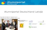 Alumniportal Deutschland  Latvijā