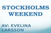 Stockholms weekend