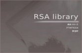 RSA library