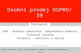 Osobní prodej OSPRO/ S9