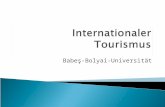 Internationaler Tourismus