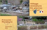 Village miniature En pierres « Carioli »
