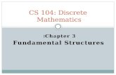 CS 104: Discrete Mathematics
