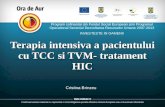 Terapia intensiva a pacientului cu TCC si TVM- tratament HIC