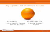 Möjligheter för Microsoft Partner