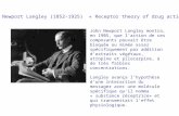 John Newport Langley (1852-1925)  « Receptor theory of drug action »
