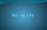YGS ve LYS