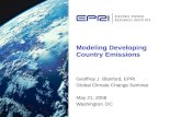 Modeling Developing Country Emissions